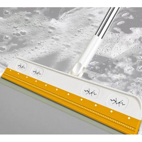 Večfunkcijska metla Silika Brush – prilagodljiva ergonomska metla z nylon ščetinami za učinkovito čiščenje kotov in tal