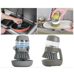 Krtača za posodo z dozirnikom za milo iBEST PRO 