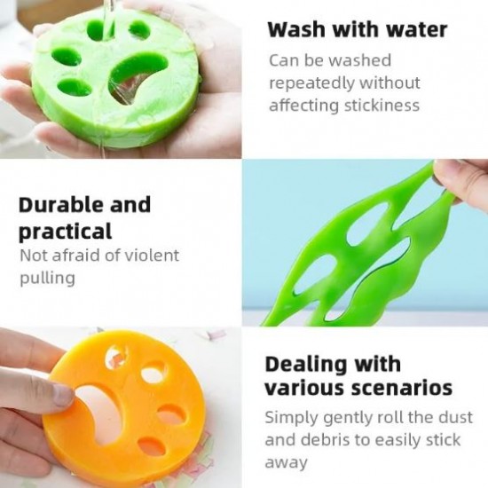 SmileyClean silikonsko sredstvo za uklanjanje dlaka kućnih ljubimaca 2 komada