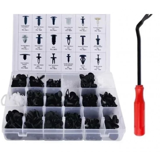 Set kopči za pričvršćivanje automobila s odvijačem od 415 dijelova