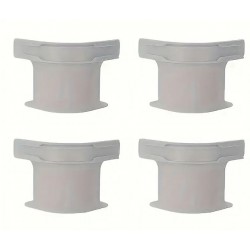 4 x nevidna držala za posteljo , napenjalno rjuho 